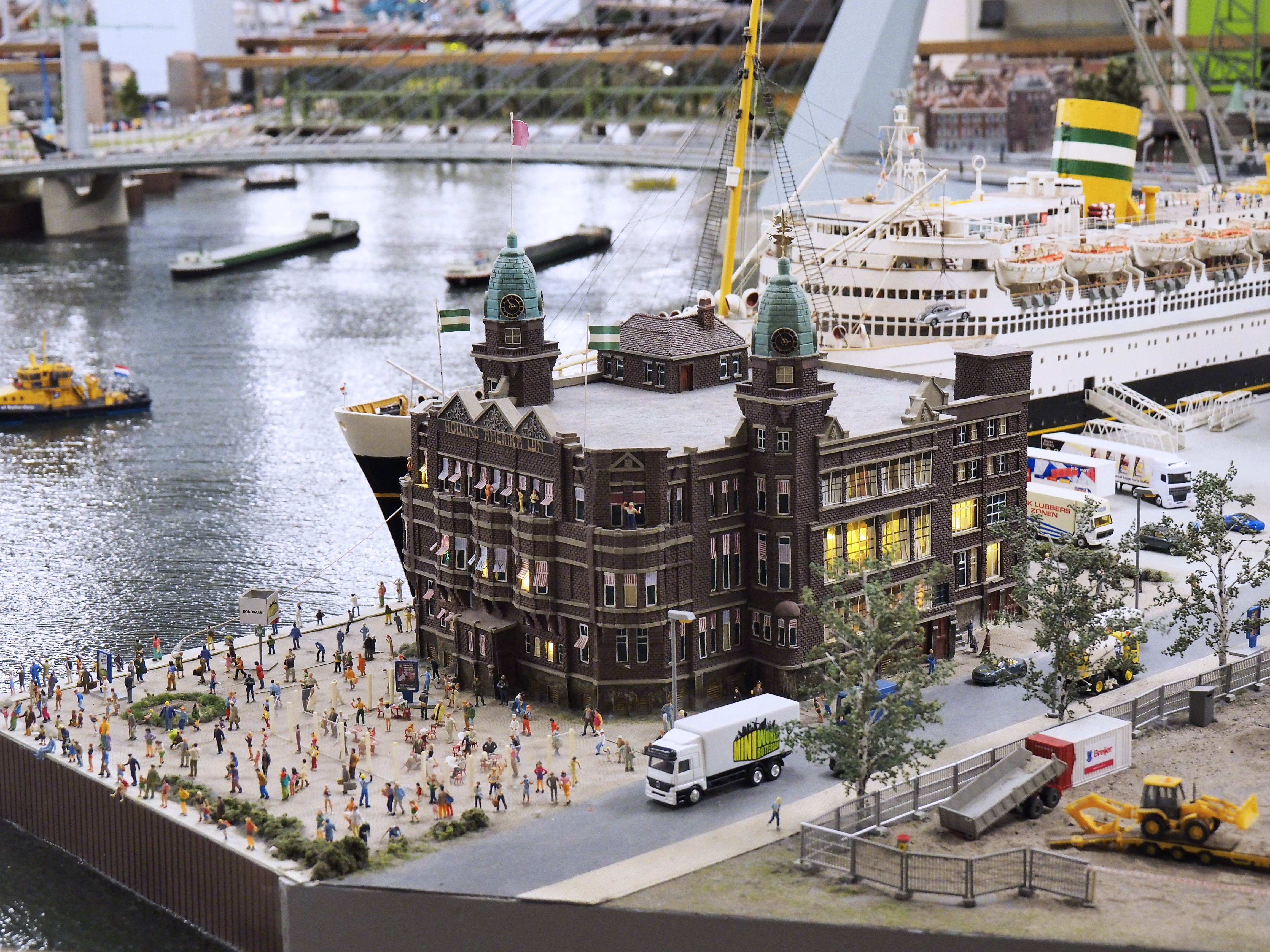Miniworld Rotterdam in miniatuur